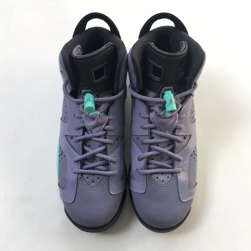 SOLD! Nike Air Jordan 6 Iron Purple VI Shoes Jordans - Picture 7 of 14